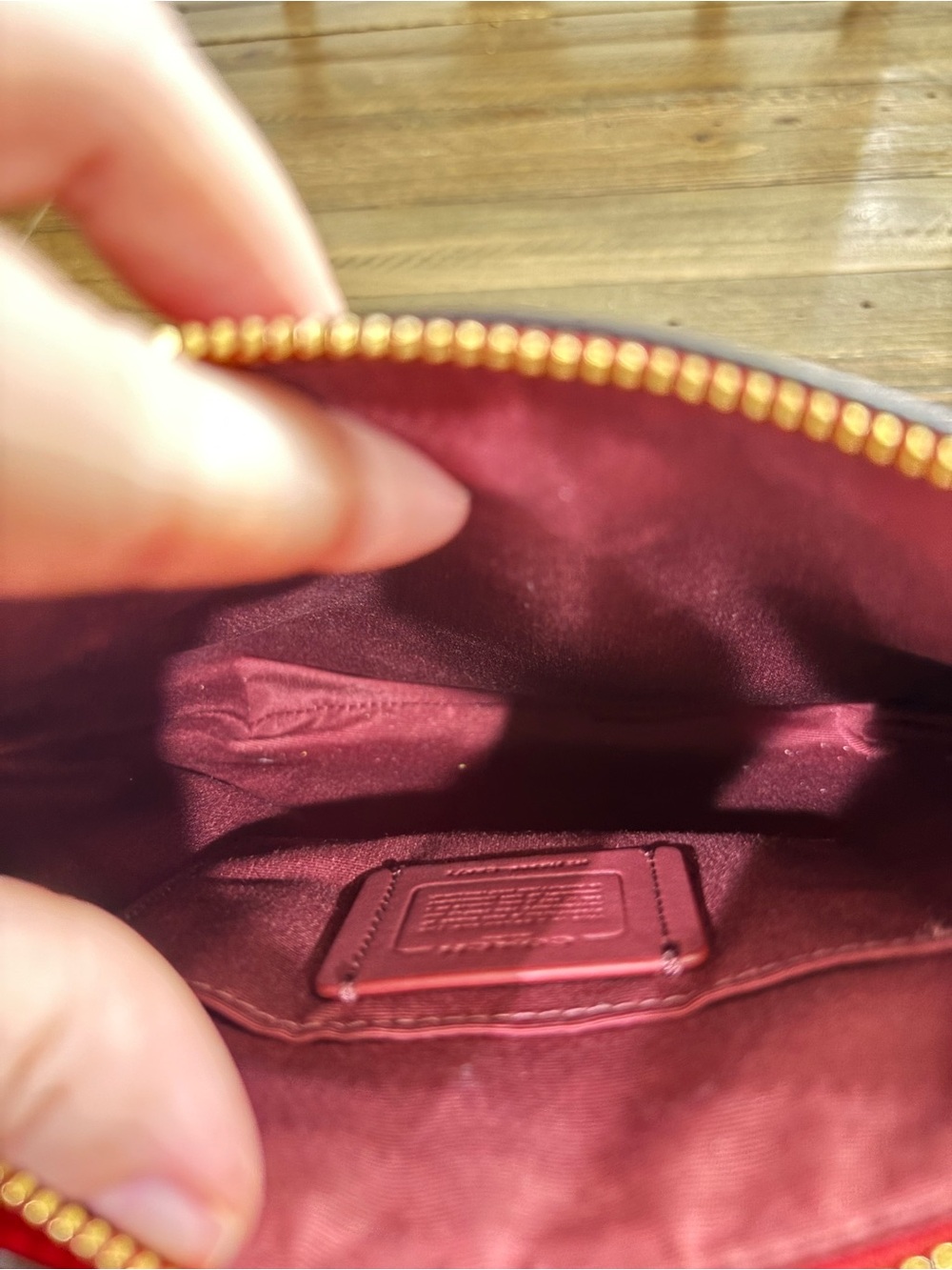 Coach Mini Rowan File Bag - Picture 9 of 14